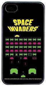 50 FIFTY CONCEPTS SPACE INVADERS IPHONE 4/4S CASE PLASTIC BLACK