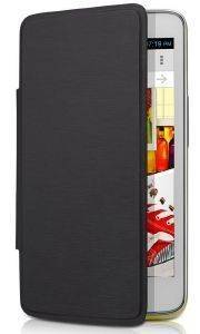 ALCATEL LEATHER FLIPCOVER FC8000 FOR ONE TOUCH SCRIBE EASY BLACK ALCATEL LEATHER FLIPCOVER FC8000 FOR ONE TOUCH SCRIBE EASY BLACK
