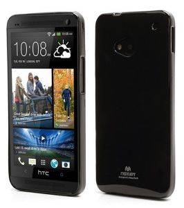 MERCURY JELLY CASE FOR HTC ONE M7 BLACK