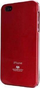 MERCURY JELLY CASE FOR APPLE IPHONE 4/4S RED