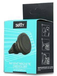 SETTY MAGNETIC CAR HOLDER FOR AIR VENT SETTY MAGNETIC CAR HOLDER FOR AIR VENT