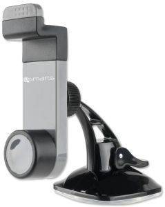 4SMARTS UNIVERSAL CAR HOLDER GRIP WITH SUCTION CUP GREY