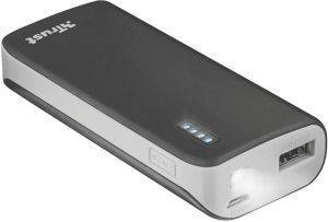 TRUST 21635 PRIMO POWERBANK 5200 PORTABLE CHARGER - BLACK