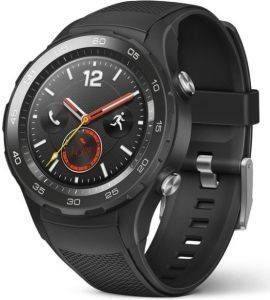 HUAWEI SMARTWATCH W2 CARBON WITH SPORT BRACELET BLACK