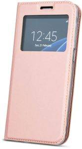FLIP LEATHER CASE SMART LOOK FOR HUAWEI P8 LITE ROSE GOLD