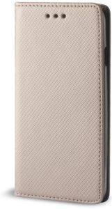 FLIP CASE SMART MAGNET FOR ZTE BLADE V7 LITE GOLD