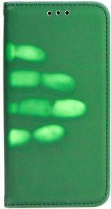 THERMO LEATHER BOOK FLIP CASE FOR HTC U11 GREEN THERMO LEATHER BOOK FLIP CASE FOR HTC U11 GREEN