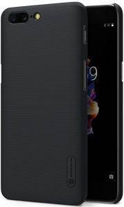NILLKIN SUPER FROSTED SHIELD BACK COVER CASE FOR ONE PLUS 5/A5000 BLACK NILLKIN SUPER FROSTED SHIELD BACK COVER CASE FOR ONE PLUS 5/A5000 BLACK