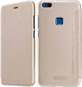 NILLKIN SPARKLE FLIP CASE FOR HUAWEI P10 LITE GOLD