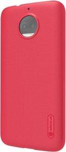 NILLKIN SUPER FROSTED SHIELD BACK COVER CASE FOR MOTO G5S PLUS RED