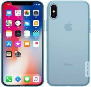 NILLKIN NATURE TPU BACK COVER CASE FOR APPLE IPHONE X BLUE NILLKIN NATURE TPU BACK COVER CASE FOR APPLE IPHONE X BLUE