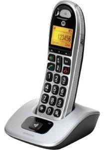MOTOROLA CD301 DECT CORDLESS PHONE SILVER
