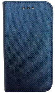 LEATHER CASE SMART MAGNET FOR HUAWEI P10 DARK BLUE