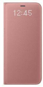 SAMSUNG FLIP CASE LEATHER LED EF-NG950PP FOR GALAXY S8 PINK SAMSUNG FLIP CASE LEATHER LED EF-NG950PP FOR GALAXY S8 PINK