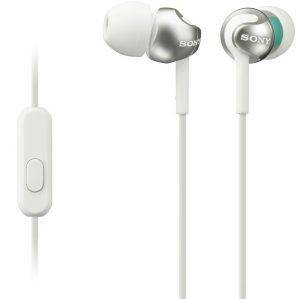 SONY MDR-EX110LP IN-EAR HEADPHONES WHITE