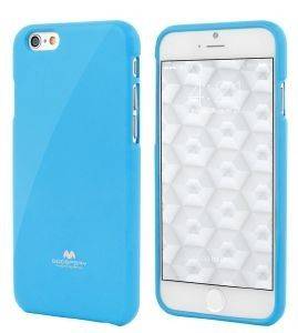 GOOSPERY ΘΗΚΗ TPU GOOSPERY APPLE IPHONE 6 JELLY SERIES LIGHT BLUE