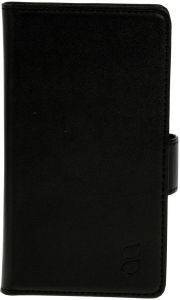  LEATHER FLIP BOOK LG D380 L80 (DUAL SIM) FOLDABLE BLACK