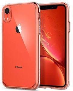 SPIGEN ULTRA HYBRID PLASTIC BACK COVER CASE FOR APPLE IPHONE XR CRYSTAL TRANSPARENT