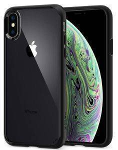 SPIGEN ULTRA PLASTIC HYBRID BACK COVER CASE FOR APPLE IPHONE X / XS MATTE BLACK