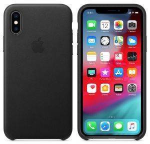 APPLE MRWM2ZM/A IPHONE XS LEATHER CASE BLACK