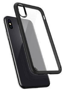 SPIGEN ULTRA HYBRID PALSTIC BACK COVER CASE FOR IPHONE XS MAX MATTE BLACK