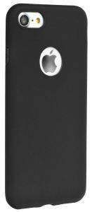 FORCELL SOFT SILICONE BACK COVER CASE FOR SAMSUNG GALAXY A7 2018 (A750) BLACK