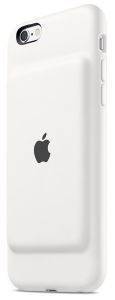 APPLE SILICONE MGQM2ZM/A IPHONE 6/6S SMART BATTERY CASE WHITE