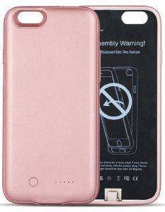 FOREVER BATTERY TPU CASE IPHONE 6/6S 3000MAH ROSE GOLD