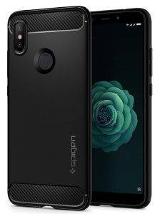 SPIGEN RUGGED ARMOR BACK COVER CASE FOR XIAOMI MI A2 / 6X BLACK SPIGEN RUGGED ARMOR BACK COVER CASE FOR XIAOMI MI A2 / 6X BLACK