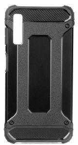FORCELL ARMOR BACK COVER CASE FOR SAMSUNG GALAXY A7 2018 BLACK