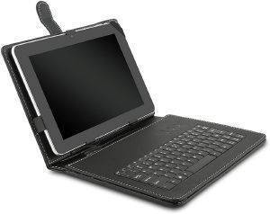 POINT OF VIEW PROTECTIVE FOLDER WITH USB KEYBOARD 8\'\' BLACK