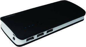 LOGILINK PA0145 POWERBANK 10000MAH 3X USB BLACK/GREY
