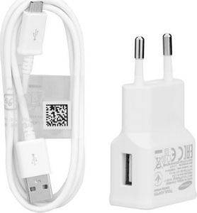 SAMSUNG TRAVEL CHARGER EP-TA50EW 1550MAH WHITE + MICRO USB CABLE DCU4AWE BULK