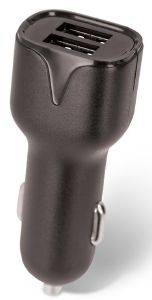 SETTY 2X USB CAR CHARGER 2,4A BLACK SETTY 2X USB CAR CHARGER 2,4A BLACK