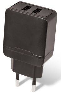MAXLIFE UNIVERSAL TRAVEL CHARGER MXTC-02 2XUSB FAST CHARGE 2.4A BLACK MAXLIFE UNIVERSAL TRAVEL CHARGER MXTC-02 2XUSB FAST CHARGE 2.4A BLACK