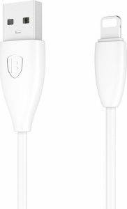 BASEUS CABLE PRETTY WAIST WORKING WITH APPLE LIGHTNING 1.2M WHITE