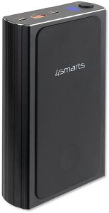 4SMARTS POWERBANK VOLTHUB GRAPHENE 20000MAH QC + PD + QI WIRELESS 160W FAST CHARGE BLACK