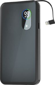 FOREVER CORE POWER BANK 10000 MAH + LIGHTNING CABLE BLACK FOREVER CORE POWER BANK 10000 MAH + LIGHTNING CABLE BLACK