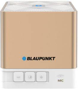 BLAUPUNKT BT02GOLD PORTABLE BLUETOOTH SPEAKER WITH FM RADIO AND MP3 PLAYER