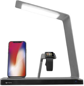 4SMARTS INDUCTIVE CHARGING STATION WITH LED LAMP TWINDOCK WIRELESS 2 (APPLE WATCH SERIES 1-5) 4SMARTS INDUCTIVE CHARGING STATION WITH LED LAMP TWINDOCK WIRELESS 2 (APPLE WATCH SERIES 1-5)