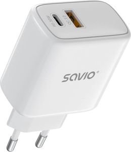 SAVIO LA-06 WALL USB CHARGER QUICK CHARGE POWER DELIVERY 3.0 30W