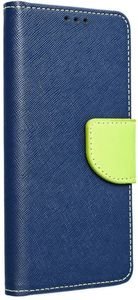 FANCY BOOK FLIP CASE FOR XIAOMI REDMI 9 NAVY/LIME
