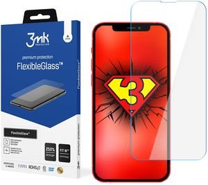 3MK HYBRID GLASS FLEXIBLE 2,5D FOR IPHONE 13