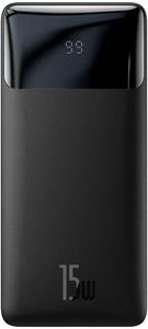 BASEUS BIPOW DIGITAL DISPLAY POWER BANK 20000MAH 15W BLACK