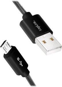 LOGILINK CU0132 USB TO MICRO USB SYNC AND CHARGING GRAY