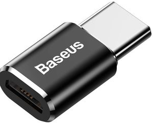 BASEUS ADAPTER MICRO-USB TO USB TYPE-C BLACK