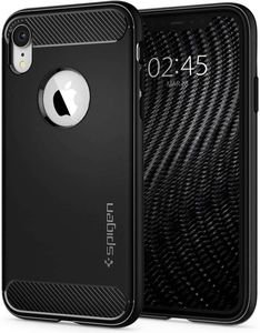 SPIGEN RUGGED ARMOR BACK COVER CASE FOR APPLE IPHONE XR MATTE BLACK SPIGEN RUGGED ARMOR BACK COVER CASE FOR APPLE IPHONE XR MATTE BLACK