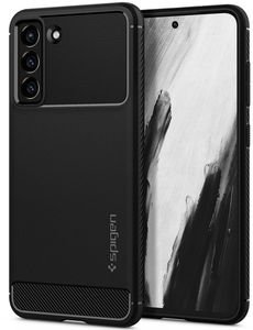 SPIGEN RUGGED ARMOR BLACK FOR GALAXY S21 FE 5G