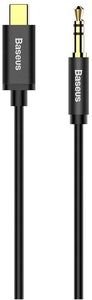 BASEUS CABLE YIVEN AUDIO M01 USB TYPE-C / MINI-JACK 3.5MM 1,2 M BLACK