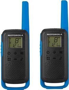 MOTOROLA TALKABOUT T62 TWIN-PACK + CHARGER BLUE